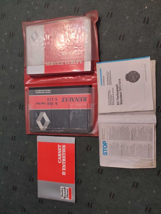 Manual de Intruções de serviço Renault S100 Turbo, S110