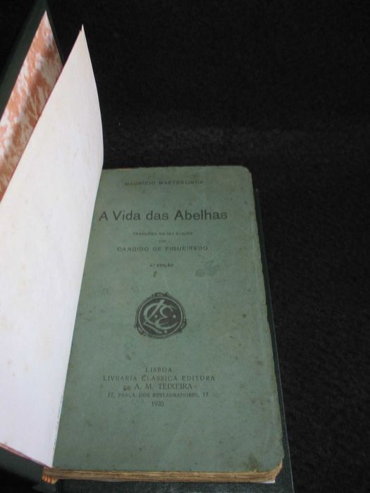 Livro A Vida das Abelhas Mauricio Maeterlinck