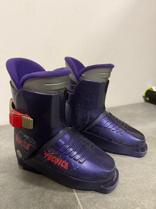 Narty dziecięce + buty narciarskie Tecnica – zestaw 80 cm
