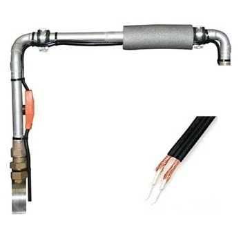 Kabel grzejny, przewód grzewczy do rur + termostat KERBL