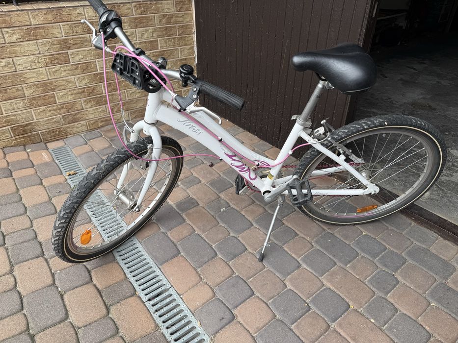 Rower Cross różowy