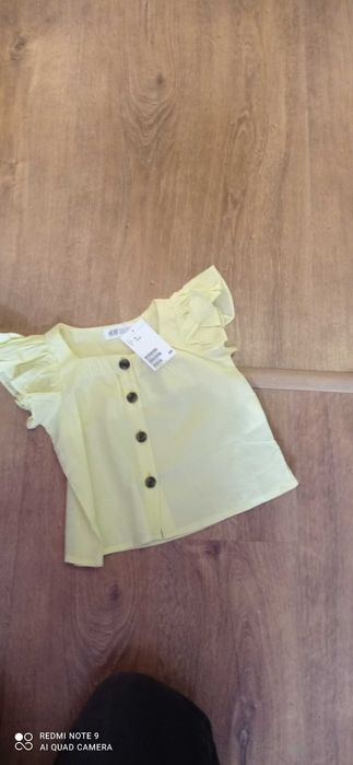 Bluzka bluzeczka H&M 86/92 lato NOWA!