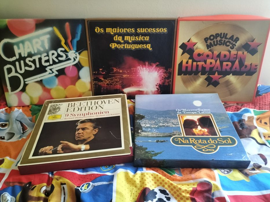 5 coletâneas vinil