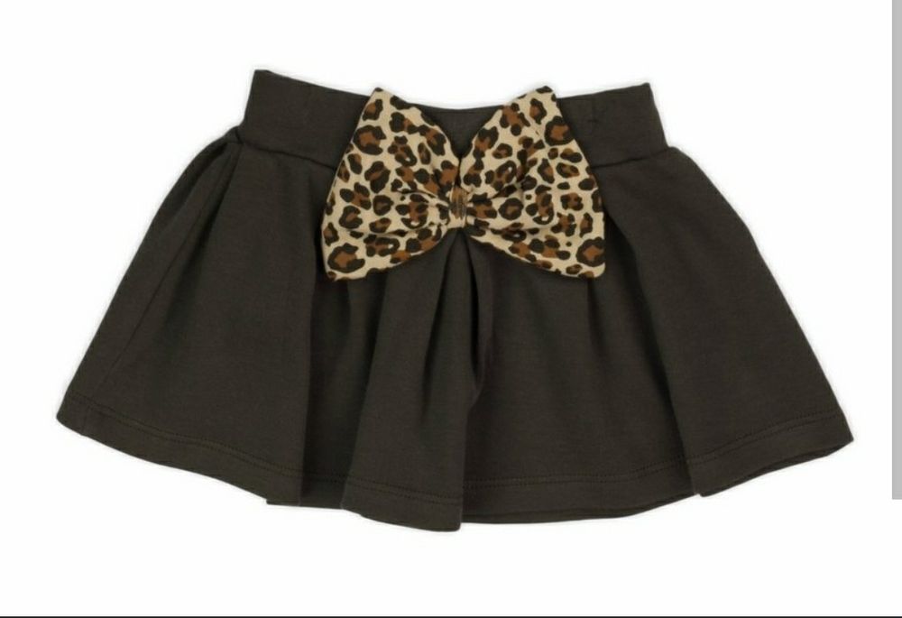 Idealna spódniczka brązowa 122 Nicol Smyk jak nowa