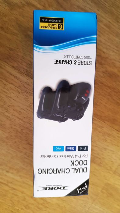 Przedmiotem sprzedaży jest fabrycznie nowa ładowarka do padów PS4