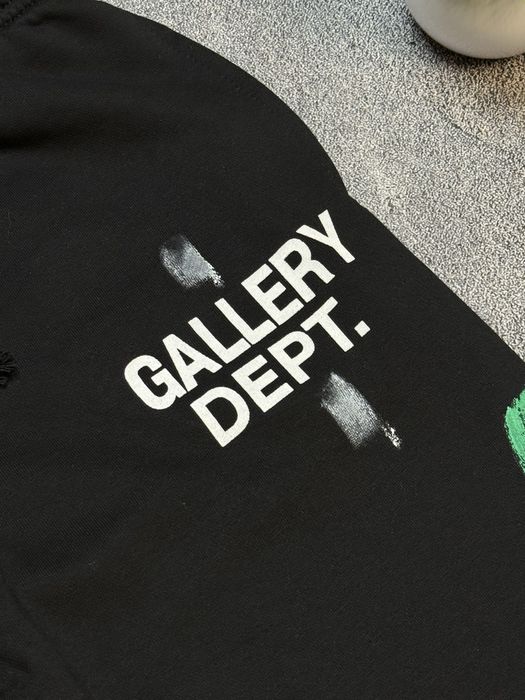 Штани Gallery Dept / спортивні штани Галери Депт / штаны Фларед джинси | Штаны Галери Депт / мужские серые штаны / черные штаны Gallery Dept