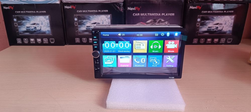 1200грн + олх комісія Магнітоли 1DIN та 2DIN 7018B – MP5, Bluetooth, к