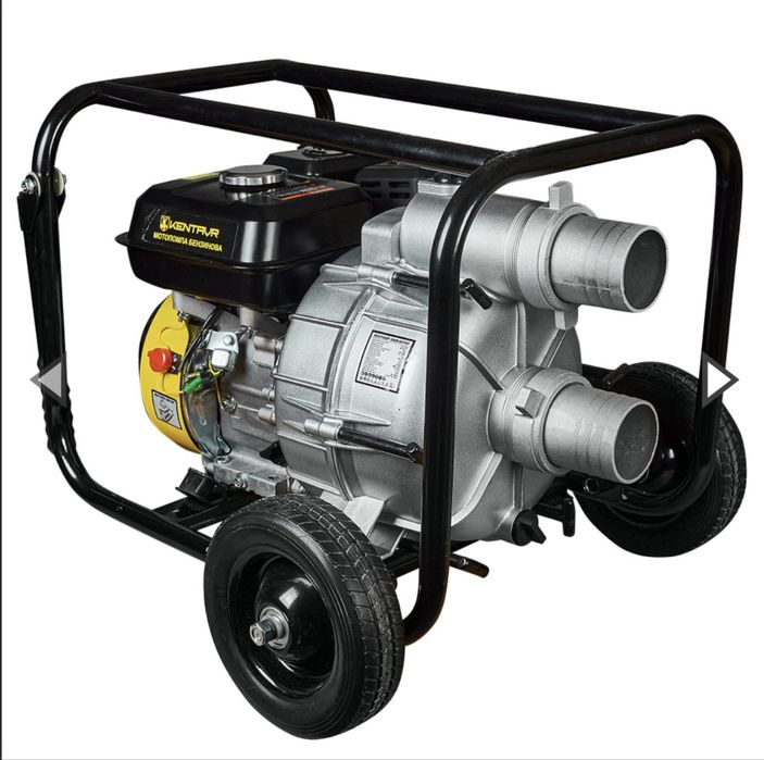 Мотопомпа грязевая бензиновая Кентавр КБМ80ГКР