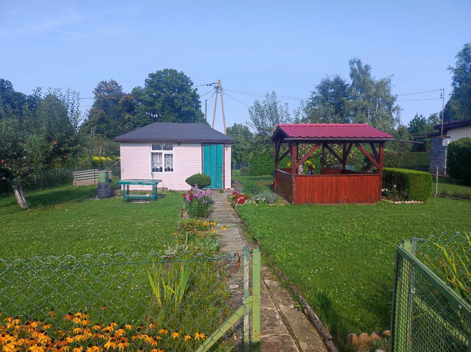 Działka ROD "Kolejarz" Bielsko-Biała
