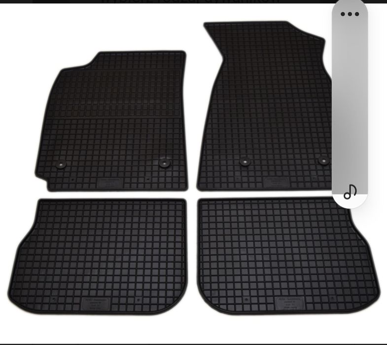 Dywaniki Gumowe Audi