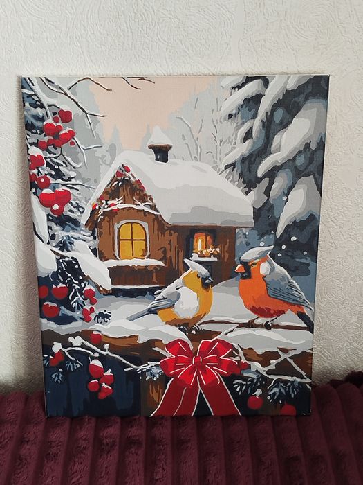 Картини по номерам готові