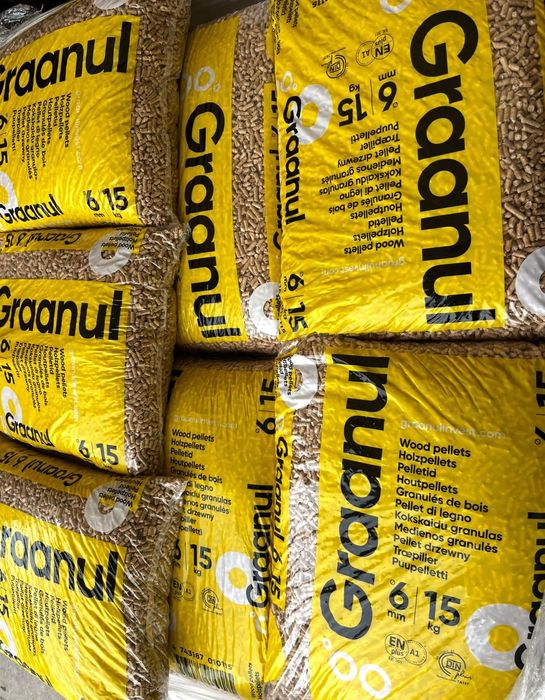 NAJLEPSZY ESTOŃSKI || Pellet Graanul 6 mm - ENplusA1 Estonia || Paleta 2099 zł z dostawą || PELET A1