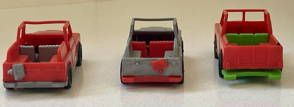 LOTE 3 Miniaturas Vintage – POLITOYS 1:43 – Made in Italy