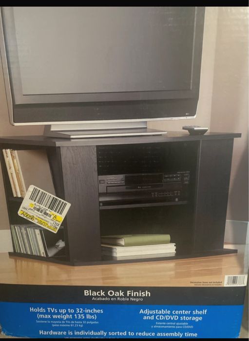 Szafka rtv pod telewizor czarna nowa