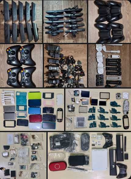 Роздріб / Розбір Nintendo DS, Nintendo 3DS, PSP, PS Vita комплекти