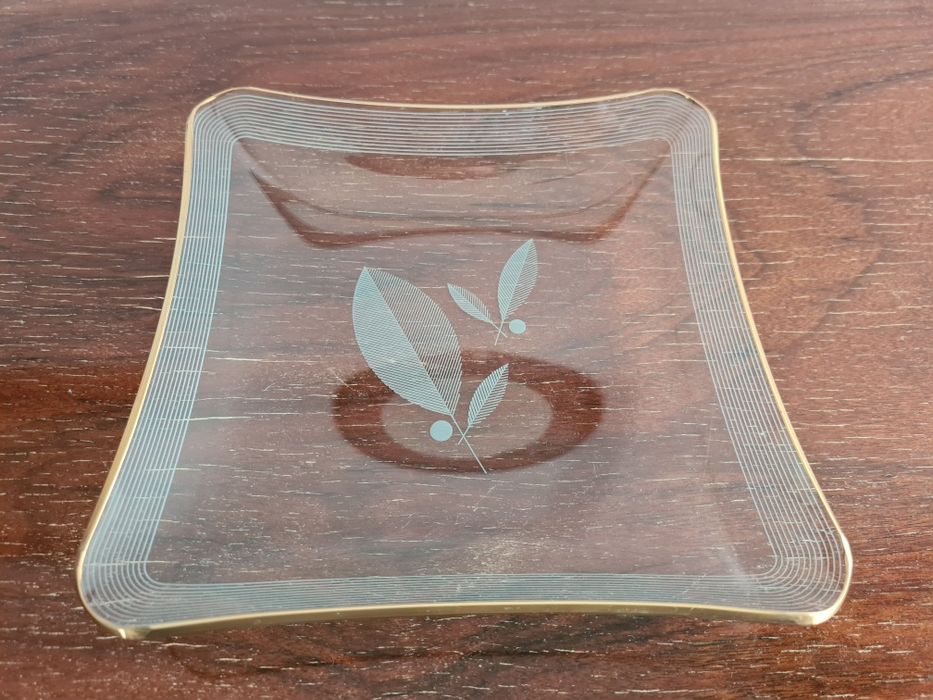 Taça  vintage em vidro