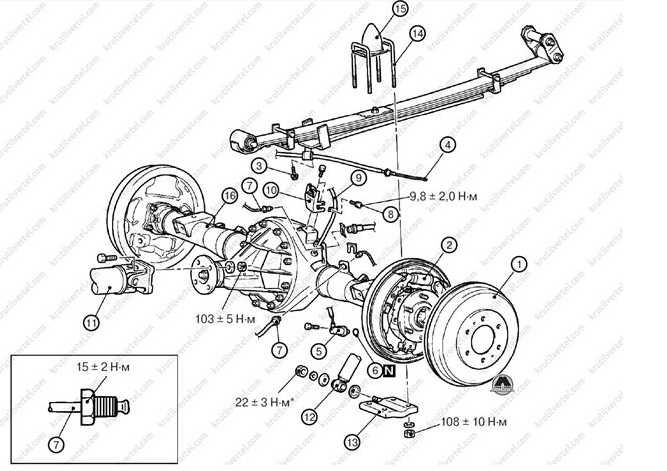 Задний мост Mitsubishi L200   -  4.100 LSD