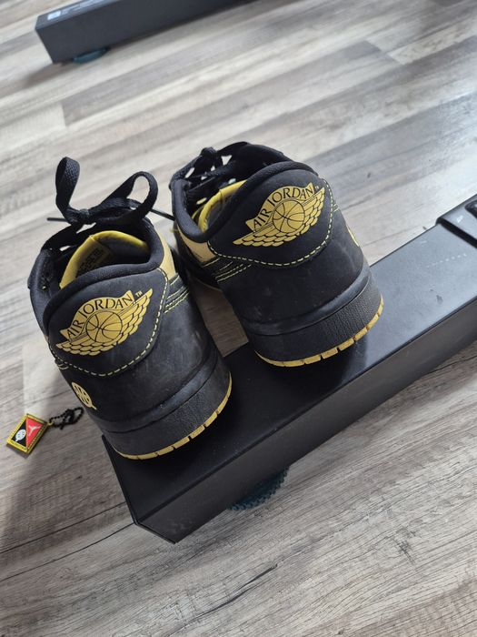 Buty Air Jordan 1 Retro Low OG Quai 54 Black Tour Yellow Red