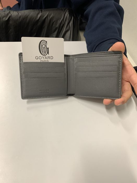 Carteira Goyard Cinzenta