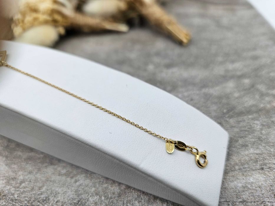 Piękna Złota Bransoletka Próba 333 Waga: 0.98G Długość 17cm