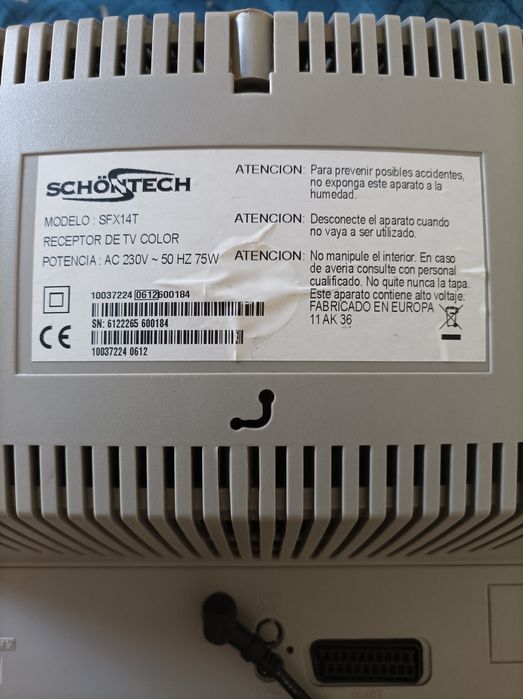 Televisão Shontech ecrã 35cm (diagonal)