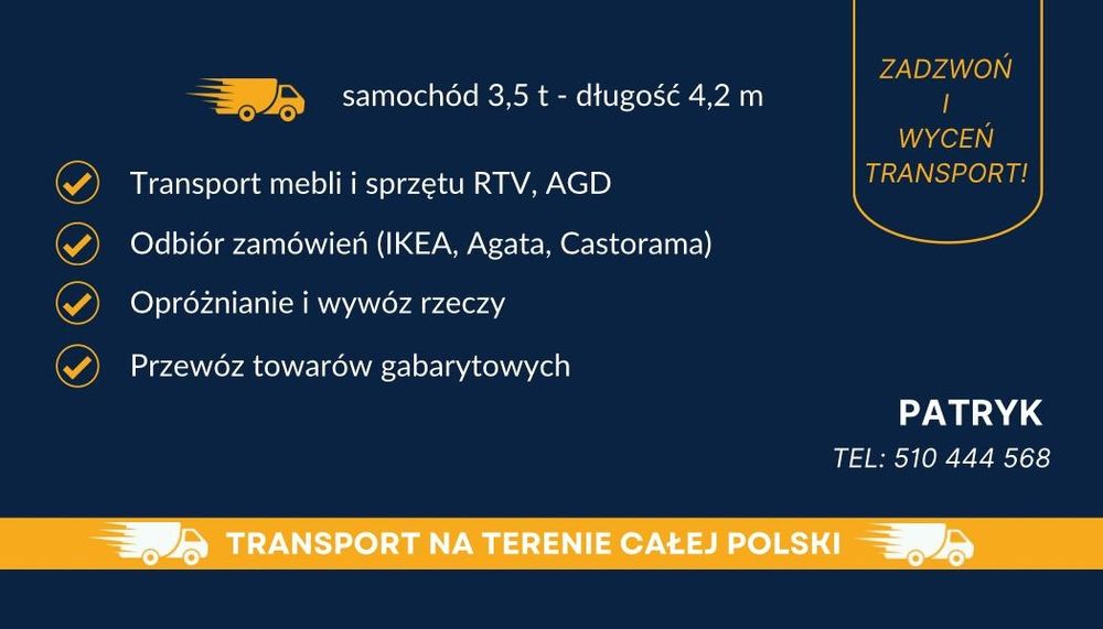 Usługi transportowe