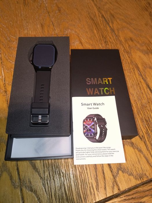 Smartwatch, nowy kolor czarny