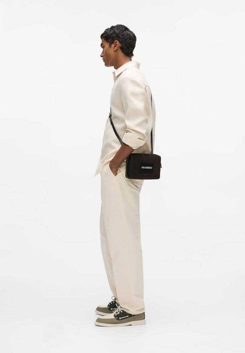 100% ОРИГІНАЛ Karl Lagerfeld K/traveller suede crossbody bag NEW чоловіча сумка через плече нова колекція 2026 В НАЯВНОСТІ