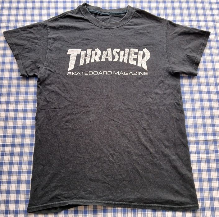 Винтаж vintage скейт мерч футболка punk grunge hardcore Thrasher Skate