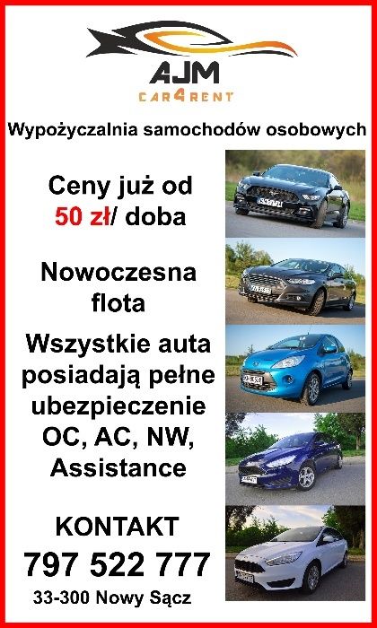 Wypozyczalnia Samochodow Nowy Sacz Wynajem Samochodu Nowy Sacz Olx Pl