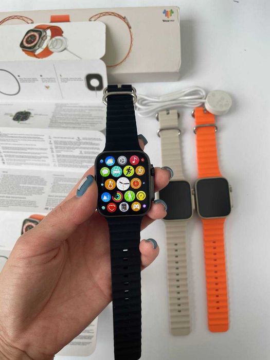 Смарт часы GS8+ Ultra - Smart Watch 49mm - Смарт годинник, Фітнес-браслет