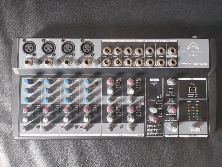 Mikser Interfejs Audio Wharfedale Pro 1202FX/USB