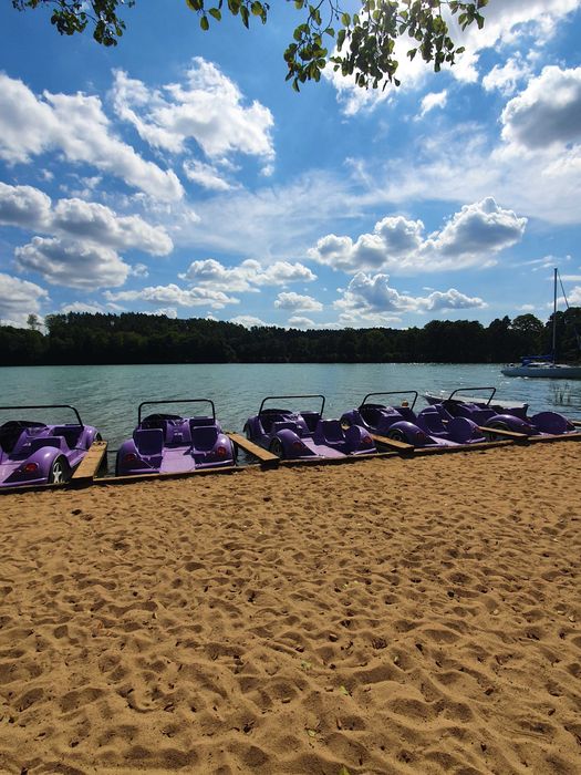 Domki letniskowe Kaszuby - Domek z kominkiem Domek nad jeziorem