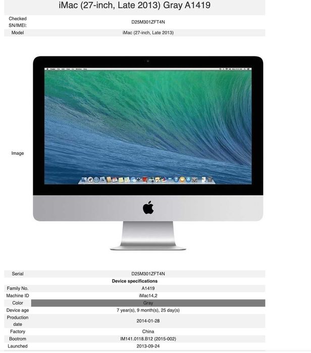 IMac 27
