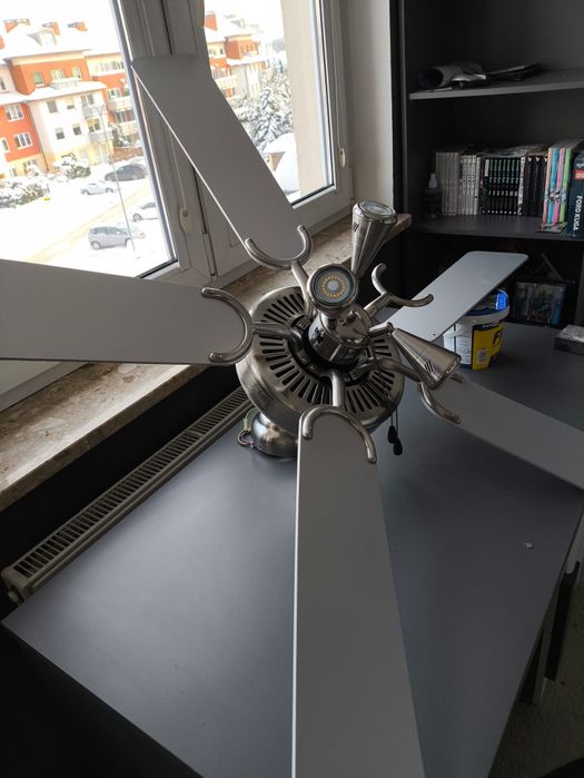 Żyrandol wentylator sufitowy Wiatrak