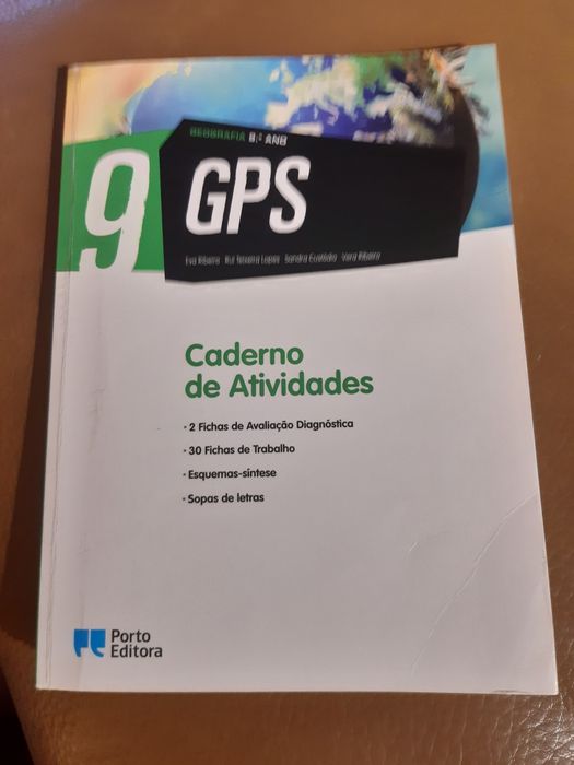 GPS 9 - Caderno actividades/ Bloco notas