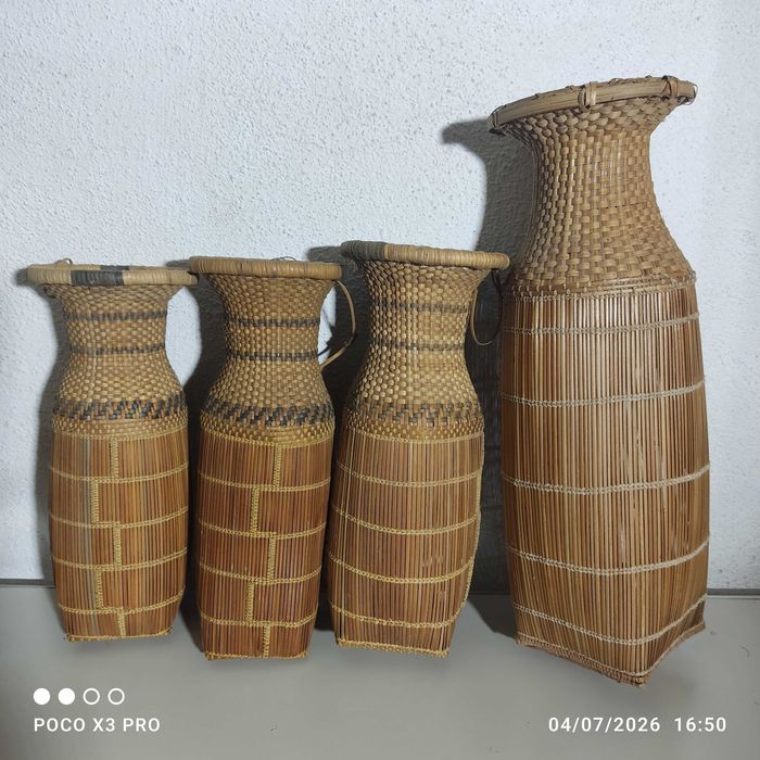 Cesto artesanal Angolano