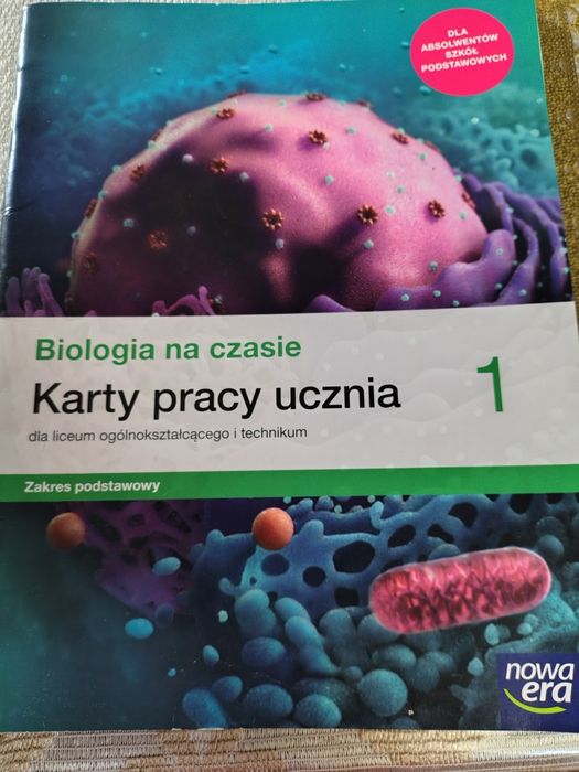 Biologia na czasie 1 karty pracy