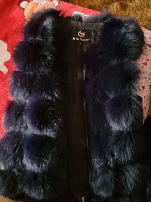 Шубка жіноча желетка