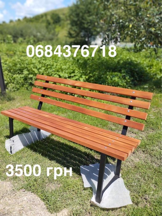 РОЗПРОДАЖ ! Лавка лофт зі спинкою, скамейка, лавочка на цвинтар !