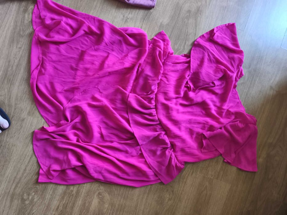 Vestido Rosa marca Portuguesa Mahrla