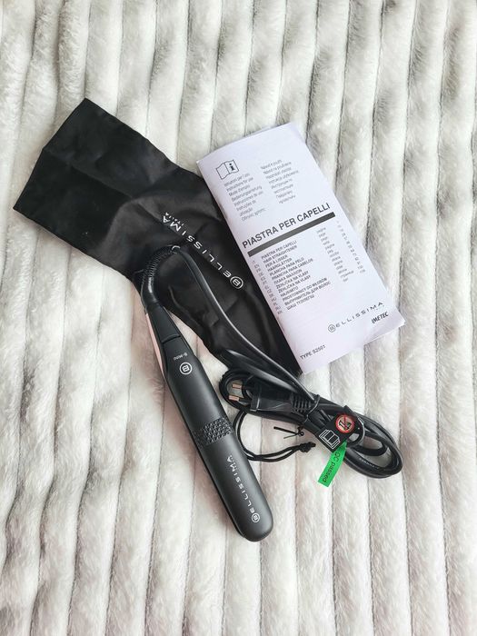 Prancha de cabelo mini para viagem
