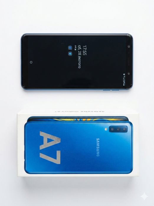 Б/У Samsung Galaxy A7 2018 4/64 Blue