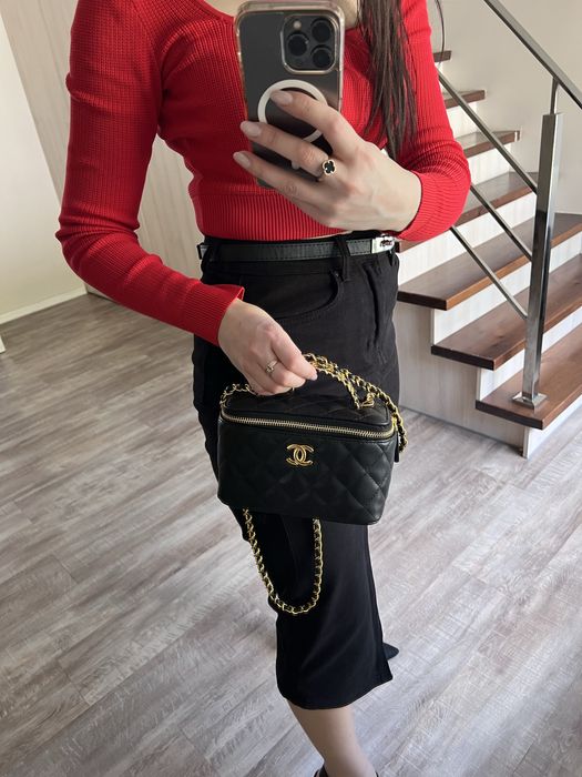 Сумка бочка шанель