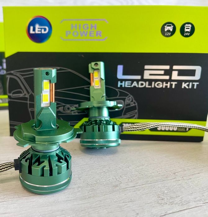 ТОП! Led лампи H1 H4 H7 H11 HB3 HB4 D2S D3S D4S