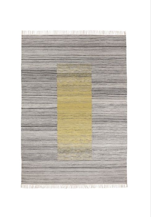 Dywan Sjotatel  tkany na płasko, szarożółty, 200×300 cm IKEA