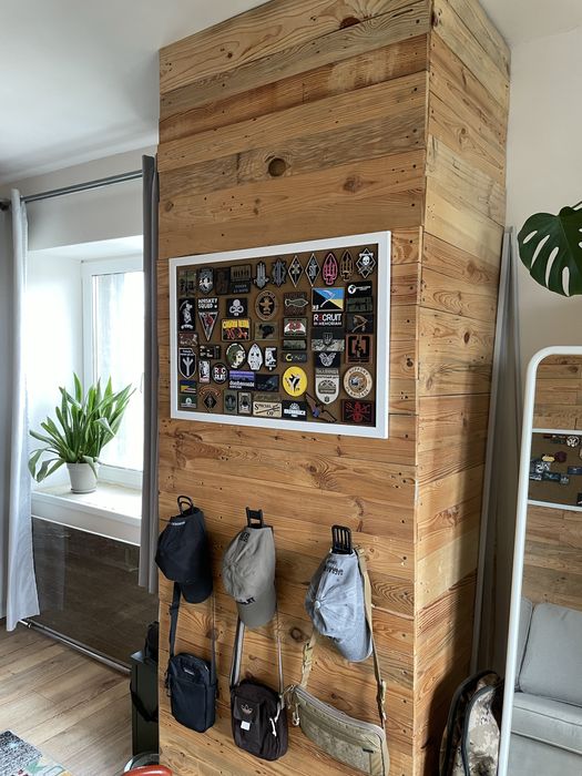 Патч панель / панель для шевронів / патчборд / велкро панель / стенд