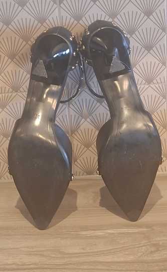 Uterque/ Massimo Dutti czółenka ćwieki r.38