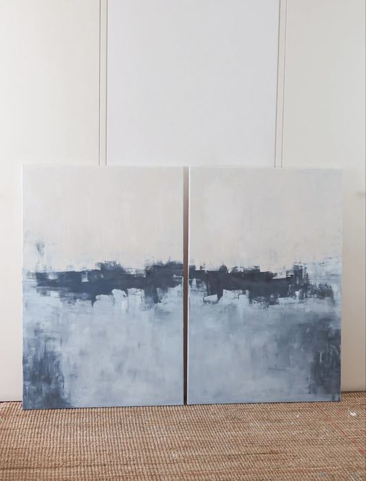 Telas Azul 80x120 (x2)