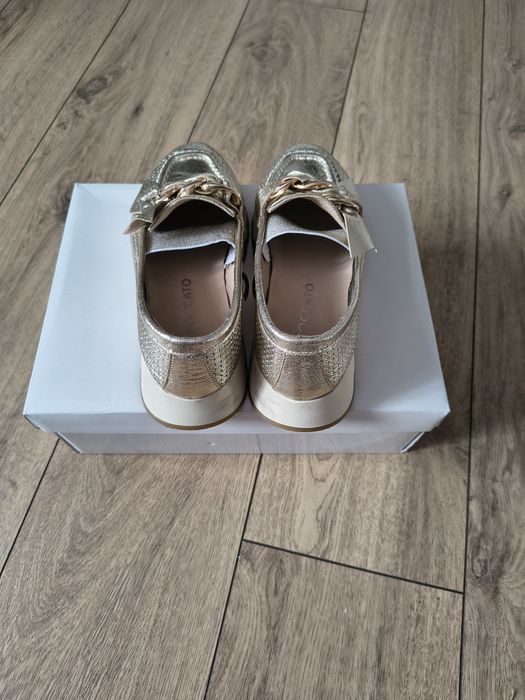 Buty damskie złote
